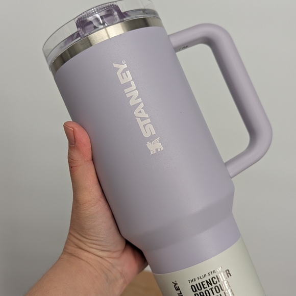 New Quencher Stanley tumbler water cup Protour no spill purple dust 40 oz 2026 - Picture 8 of 8